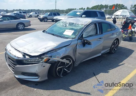 2018 Honda Accord Sport из США, поврежденный, VIN 1HGCV1F38JA049627